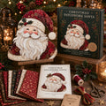 🔥 Holiday Celebration 50% OFF ✨-🎅Christmas Patchwork Fabric DIY Decor Kit for Fun Holiday Crafting & Festive Home Decor 🎄