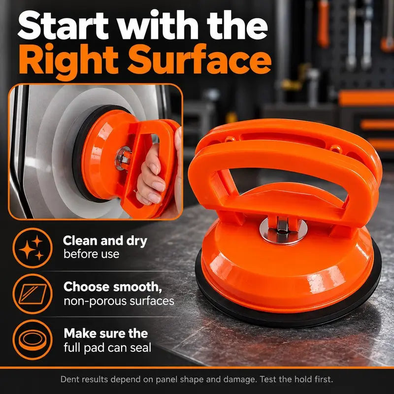 ⏰ LAST DAY: 50% OFF! 🔥 Powerful Suction Cup Dent Puller – Remove Car Dents with One Hand! 💪🏻