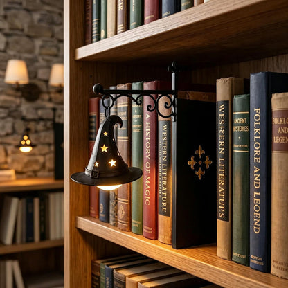 🔥 Last Day 50% OFF✨-👻 Halloween Bookend Light Adds Gothic Spooky Charm to Your Home Decor 🎃✨