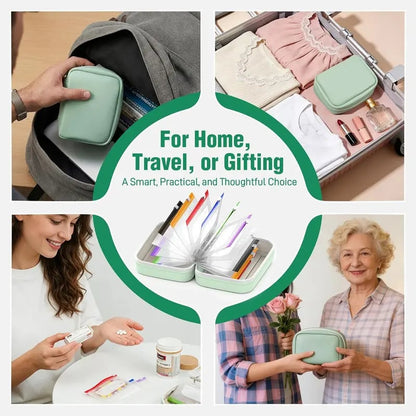 💊💧 A8 Waterproof Pill Pouch Set – 7–14 Day Storage, Crush-Resistant & Travel-Friendly ✨🧳