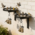 📢 Last Day 50% OFF⏰-🐦 Antique Wall-Mounted Bird Bath for Charming Garden & Bird-Friendly Decor 🏡
