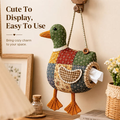 ⏰Last day Promotion 🔥-🐻 Create a Cute Patchwork Animal Tissue Box with This Fun DIY Sewing Kit ✨