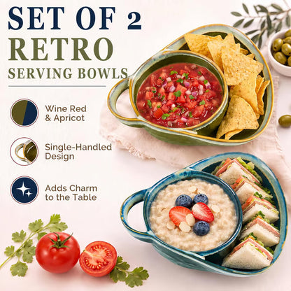 🥣 2-in-1 Divided Ceramic Bowl | Keep Cereal Crunchy From First Spoonful To Last