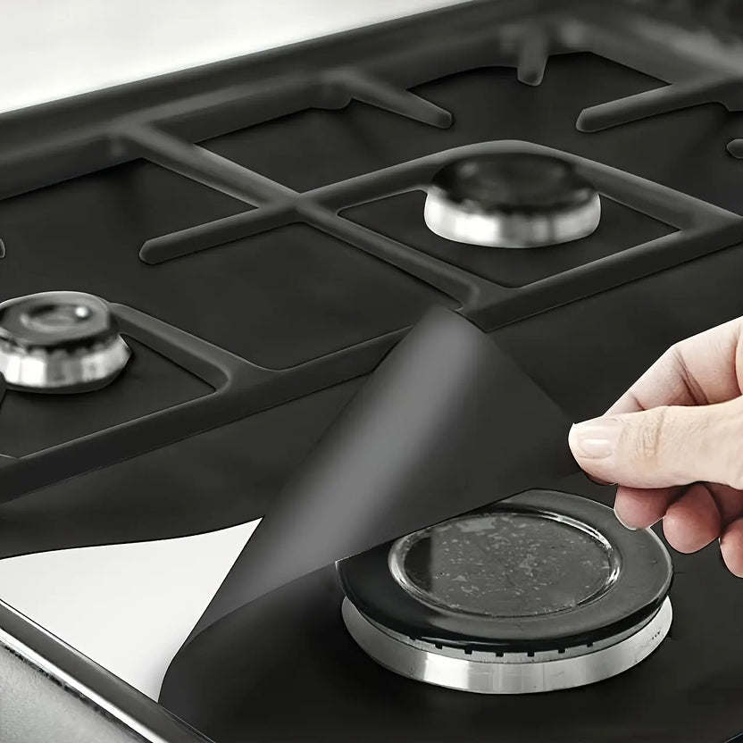 🔥 Last Day 50% OFF✨-🔥 4-Piece Non-Stick Stove Burner Covers for Easy Cleaning & Heat Protection ✨