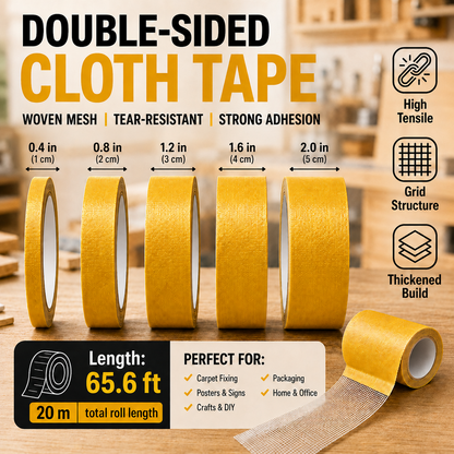 🔥 High-Tack Mesh Tape — Secure Mounting Made Fast, Easy & Effortless
