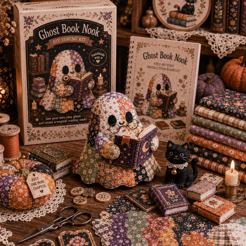 🔥52% Off Last Day - 👻 Little Ghost’s Cozy Halloween DIY Patchwork Kit