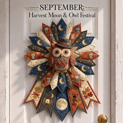 🧵Last day Promotion 🔥-🌸Beginner-Friendly 12-Month Seasonal Quilted Door Hanger Sewing Kit  💕
