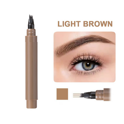 🔥✨✏️ Waterproof 4-Tip Beard & Eyebrow Pen – Smudge-Proof, Natural Look & Long-Lasting 🌟