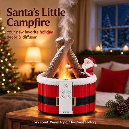 🔥 Campfire Christmas Diffuser 🎅 Santa & Gingerbread 2 Styles