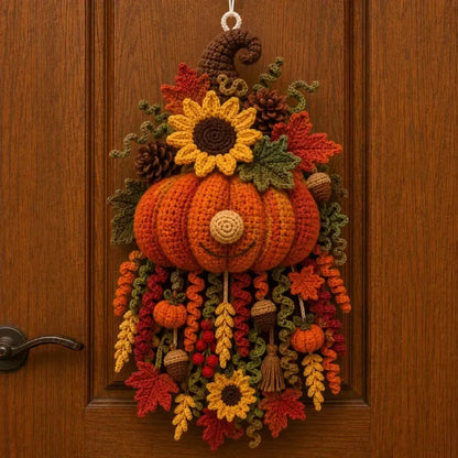 ⏰Last day Promotion 🔥-🧶 DIY 3D Crochet Door Hanger Kit for Creative Seasonal Home Decor ✨💕