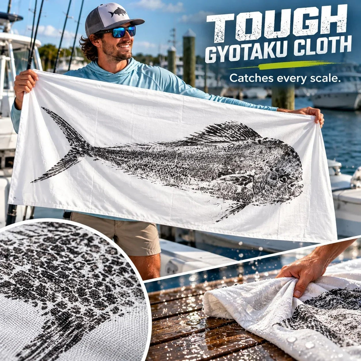 🎣 DIY Gyotaku Fish Printing Kit - Turn Your Catch Into a Masterpiece