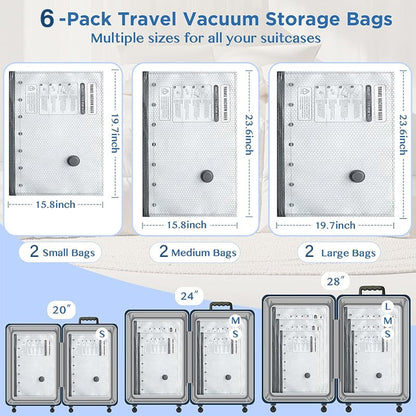 🔥 Holiday Celebration 50% OFF ✨- 🎁 Cordless Travel Vacuum Storage Compression Bag Set✈️