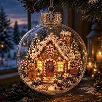 🏠 Circular Gingerbread Cottage