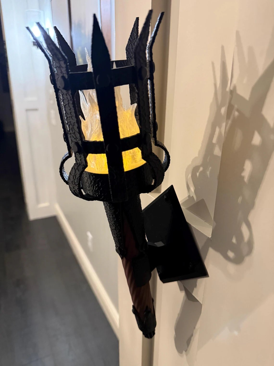 🔥 Last Day 50% OFF✨-🏰Medieval Torch Wall Sconce Creates Magical Candlelight Ambiance 🕯️