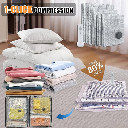 🔥 Holiday Celebration 50% OFF ✨- 🎁 Cordless Travel Vacuum Storage Compression Bag Set✈️