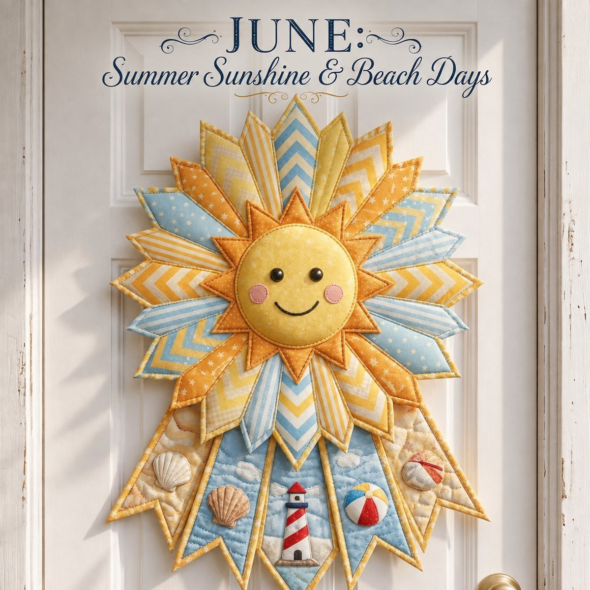 🧵Last day Promotion 🔥-🌸Beginner-Friendly 12-Month Seasonal Quilted Door Hanger Sewing Kit  💕