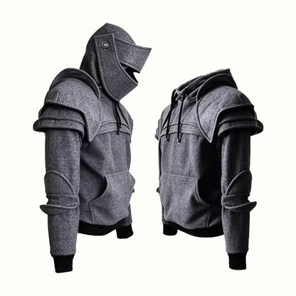 Knight Cosplay Hoodie – Medieval Fantasy Streetwear Pullover!
