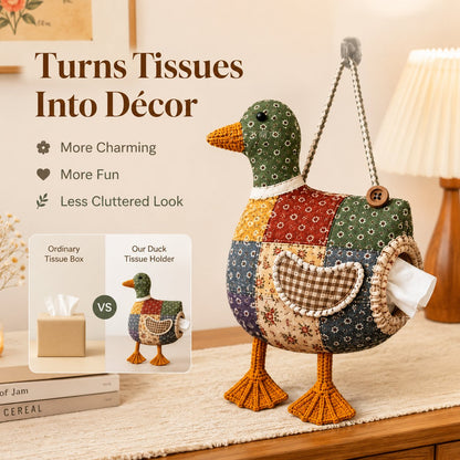 ⏰Last day Promotion 🔥-🐻 Create a Cute Patchwork Animal Tissue Box with This Fun DIY Sewing Kit ✨
