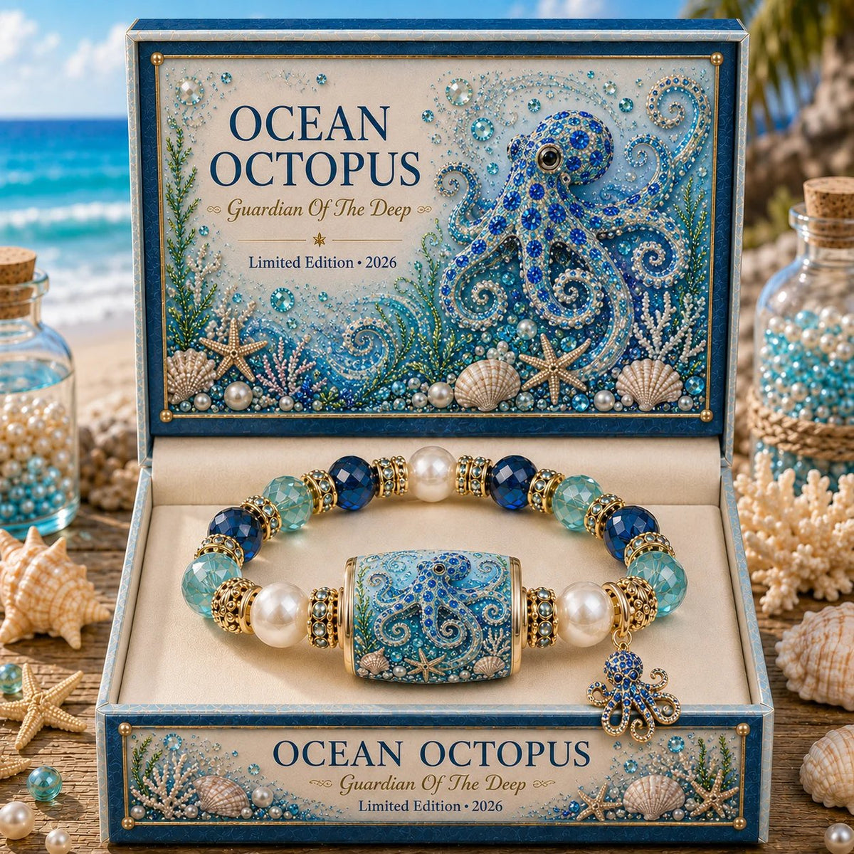 💥Last Day 49% OFF – 🌊 Ocean Guardian Collection Bracelet — Limited Edition 2026