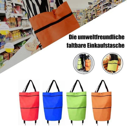 🔥🛍️Foldable 2-in-1 Shopping Bag
