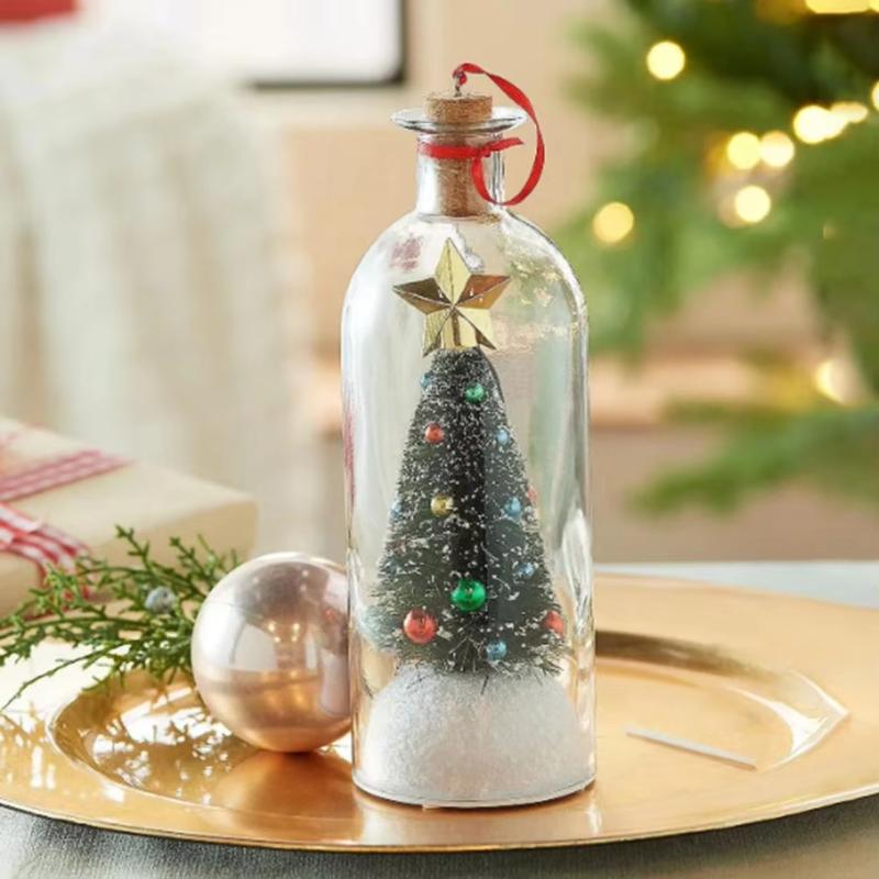 🔥LAST DAY 49% OFF – 🎅🎄Christmas Sale -Recordable Christmas Tree Message In A Bottle
