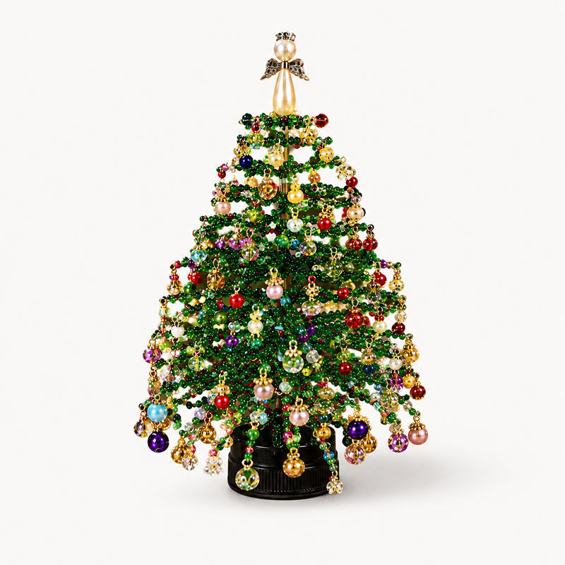 ⏰Last day Promotion 🔥-🎄✨ DIY Beaded Christmas Tree Kit Create Festive Handmade Decor 🎁💚