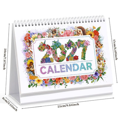 2027 Vintage Theme Diamond Calendar Set
