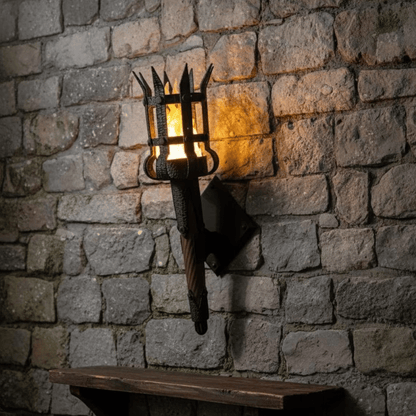 🔥 Last Day 50% OFF✨-🏰Medieval Torch Wall Sconce Creates Magical Candlelight Ambiance 🕯️