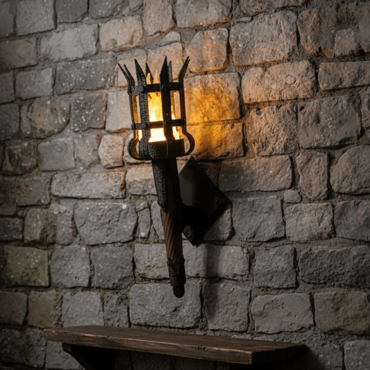 🔥 Last Day 50% OFF✨-🏰Medieval Torch Wall Sconce Creates Magical Candlelight Ambiance 🕯️