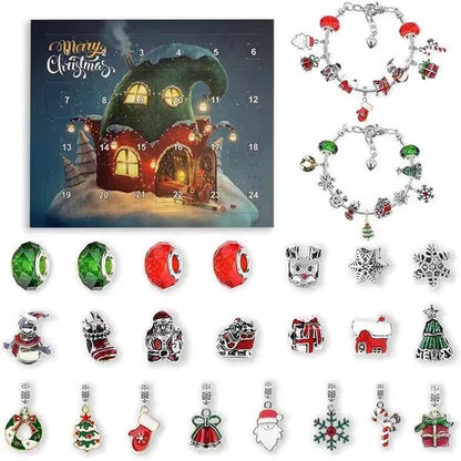 ⏰Last day Promotion 🔥-🎄 24 Days of Christmas Fun with a Creative DIY Bracelet Countdown ✨