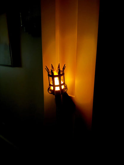 🔥 Last Day 50% OFF✨-🏰Medieval Torch Wall Sconce Creates Magical Candlelight Ambiance 🕯️