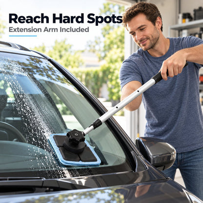 🧲 Last Day 50% OFF✨-🚗Dual Magnetic Windshield Cleaner for Streak-Free Car Glass Cleaning & Easy Care 🧼