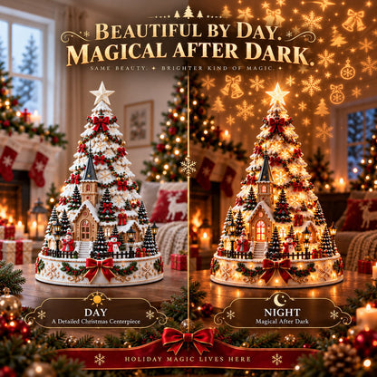 🎄Christmas Village Lightscape Tree-🤩50% OFF
