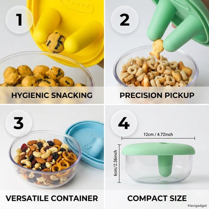 🍿 Holiday Celebration 50% OFF ✨-Enjoy Mess-Free Snacking with Clean Hands Every Time! 🙌