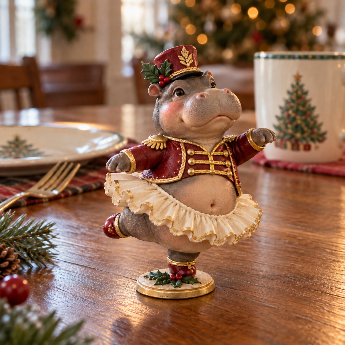 🦛 Last Day 50% OFF -🎄Meet the Merry Little Christmas Hippo Troublemakers! 🦛