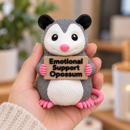 🐾 Holiday Celebration 50% OFF ✨-🦝 Cute Emotional Support Opossum for Cozy Moments ✨