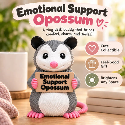🐾 Holiday Celebration 50% OFF ✨-🦝 Cute Emotional Support Opossum for Cozy Moments ✨