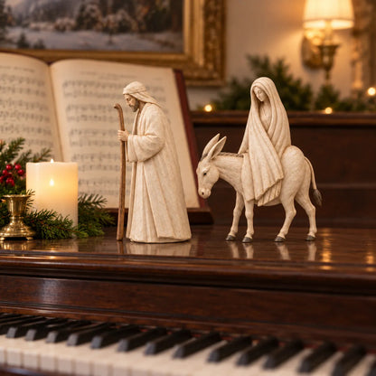 🤍 Holiday Celebration 50% OFF ✨-✝️Journey to Bethlehem Nativity Figurine Set ✨