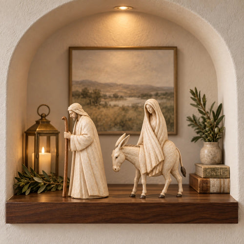 🤍 Holiday Celebration 50% OFF ✨-✝️Journey to Bethlehem Nativity Figurine Set ✨