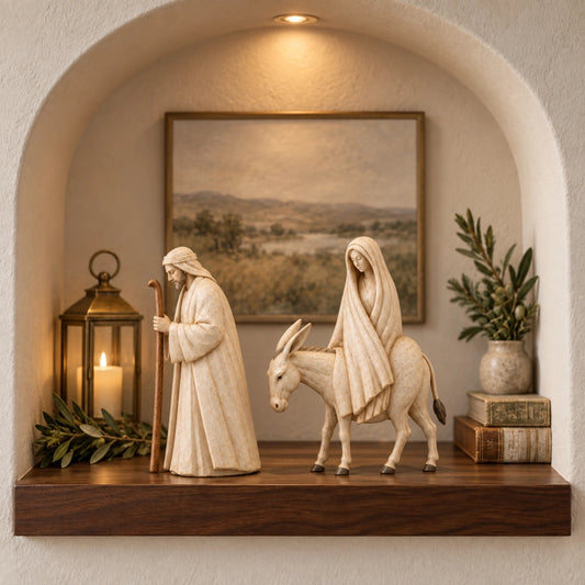 🤍 Holiday Celebration 50% OFF ✨-✝️Journey to Bethlehem Nativity Figurine Set ✨