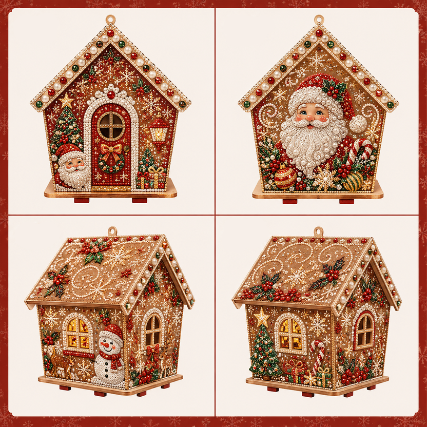 ⏰Last day Promotion 🔥-✨ DIY Pearl Art Christmas Collection for Creative Holiday Decorating 🎁