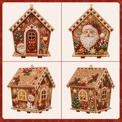 ⏰Last day Promotion 🔥-✨ DIY Pearl Art Christmas Collection for Creative Holiday Decorating 🎁