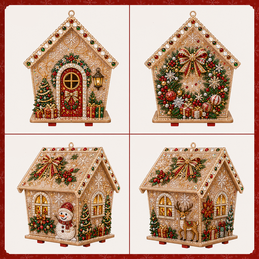⏰Last day Promotion 🔥-✨ DIY Pearl Art Christmas Collection for Creative Holiday Decorating 🎁