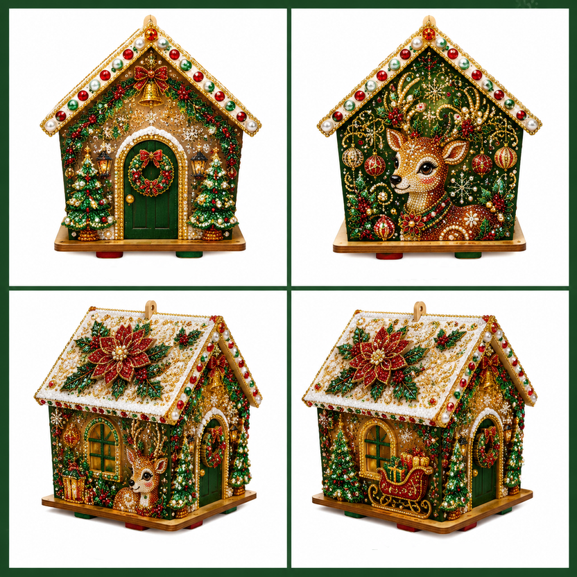 ⏰Last day Promotion 🔥-✨ DIY Pearl Art Christmas Collection for Creative Holiday Decorating 🎁