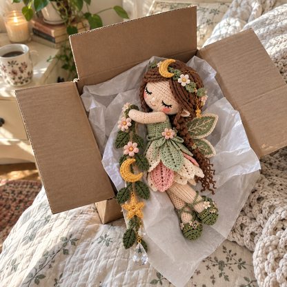 🧚Last day Promotion 🔥-🌸Whimsical Fairy Crochet Curtain Tiebacks for Magical Windows ✨