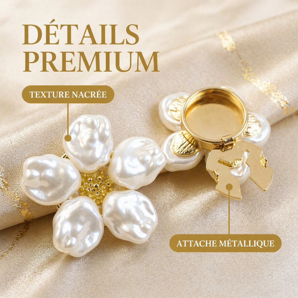 Cache-boutons : Chic en un instant