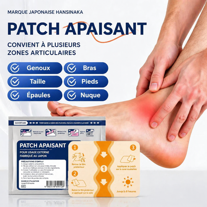 Patch Chauffant Multi-Usage aux Extraits de Plantes