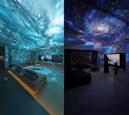 🔥 Last Day 50% OFF✨-Night Light Projector - Smart Holographic Star Projector