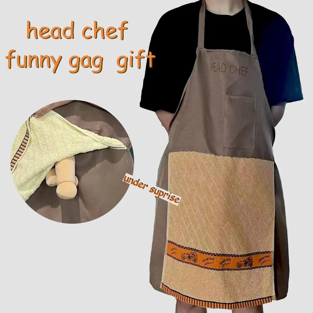 ⏰Last day Promotion 🔥-🔥 “Head Chef” Apron — The Hilarious BBQ Surprise Everyone Will Love😂