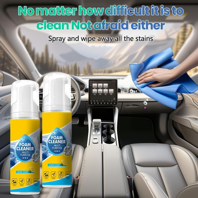 All-in-One Cleaner Kit with Wipe & Sponge